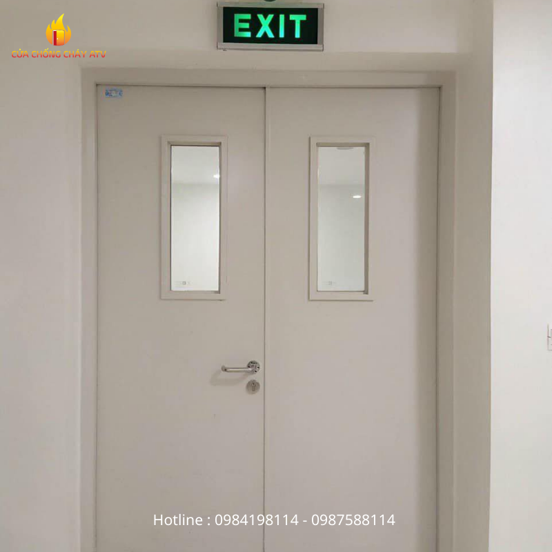 Cửa thép chống cháy an toàn